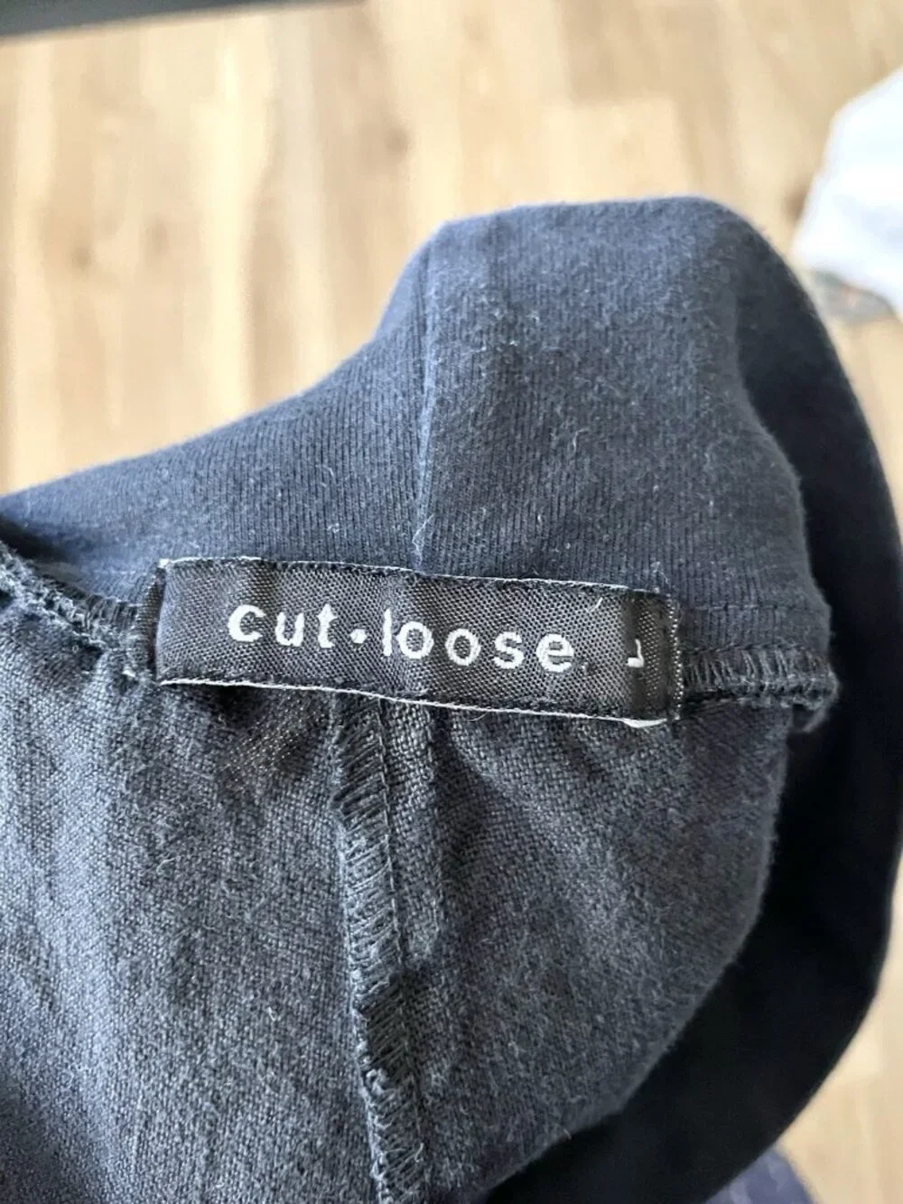 CUT LOOSE 100% Linen Pull-On Shorts Beach Coastal Classic Black size Large